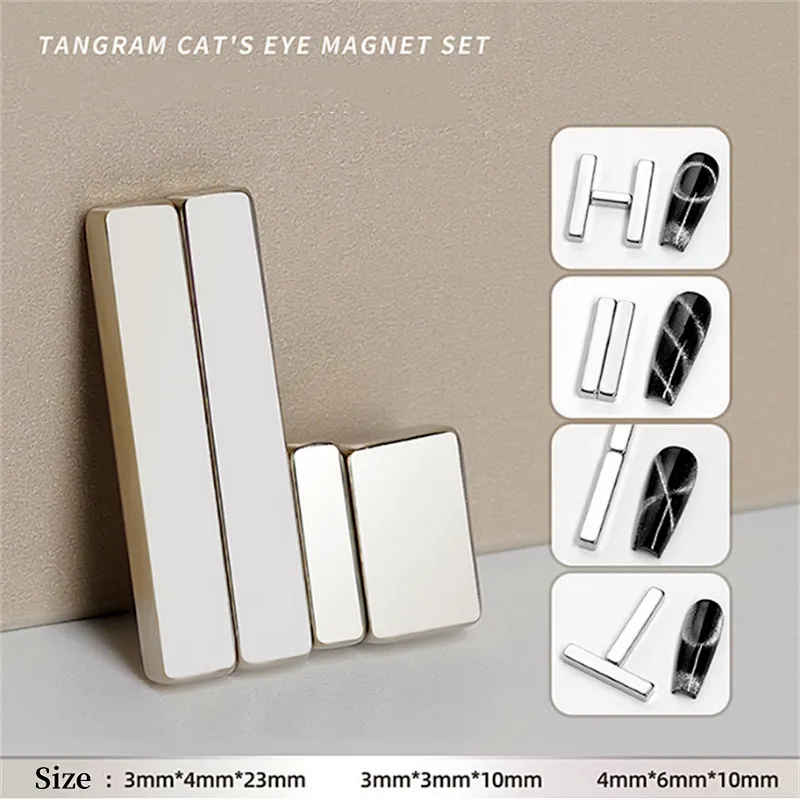 Cuboid Cat's Eye Magnet Set